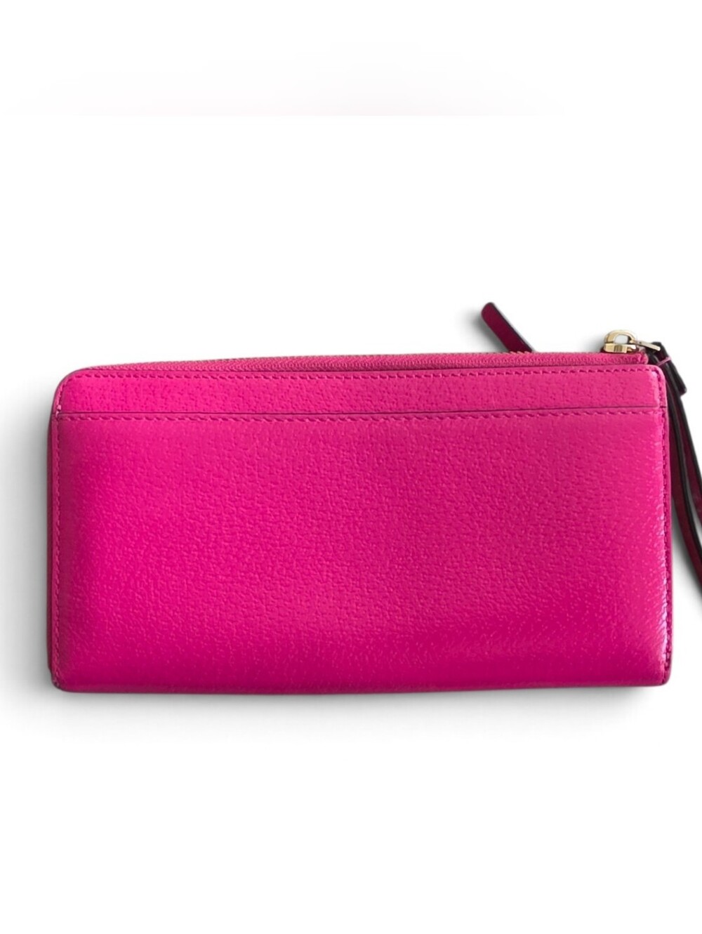 Kate Spade Pink Keaton Leather Wristlet Wallet - Picture 2 of 3
